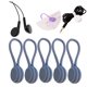 thumbnail image 1 of XWSHYW Herramientas para El Hogar Bridas Multicolores para Gestión de Cables, 5 Unidades, 1 of 2