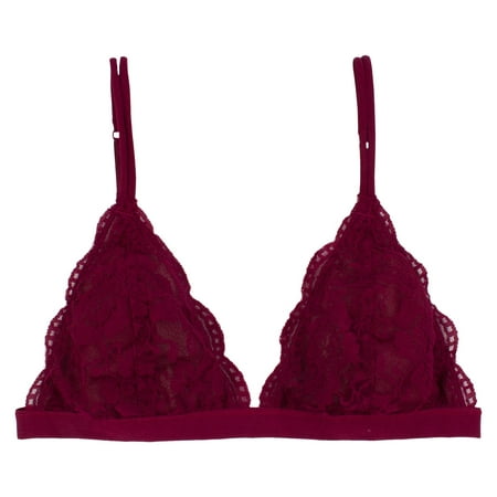 TOLD Clothing - TOLD Clothing Women's Triangle Lace Bralette Bra ...