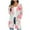 Pink#, variant on cocolona Cardigan for Women Lightweight Open Front Long Sleeve Cardigan Coat Fall Fashion Casual Floral Print Outwear with Pockets