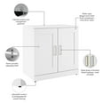 thumbnail image 5 of Hampton Heights 30W Storage Cabinet with Doors in White - Engineered Wood, 5 of 10