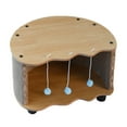 thumbnail image 3 of Casa de cartón para gatos de material grueso, mueble para gatos con forma de cáscara de huevo, nido para gatos marrón, 3 of 9