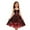 #A11-Deep Red, variant on Christmas Dresses for Girls 10-12 Glitter Xmas Tree Christmas Dress Clothes for Girls Cute Spaghetti Straps A-Line Midi Dress for Girls Funny Sleeveless Swing Dresses for Girls
