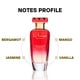 thumbnail image 2 of Jean Rish La Rouge Eau De Parfum - Perfume para mujer (3.4 Fl Oz / 100Ml) con notas de mango, jazmín y vainilla - Fragancia de lujo y duradera, 2 of 5