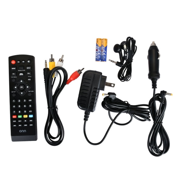Onn. Portable Blu-Ray Disc/DVD Player, High resolution HD