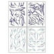 thumbnail image 1 of Kpop Cosplay Demon Hunter Temporary Tattoos Purple Makeup Tattoo Sticker, 1 of 5
