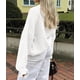thumbnail image 5 of Cardigan PRETTYGARDEN Mujer Corto Blanco XXL, 5 of 5
