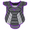 Grey-Purple, variant on Mizuno Samurai Women's Fastpitch Softball Catcher's Chest Protector 14''