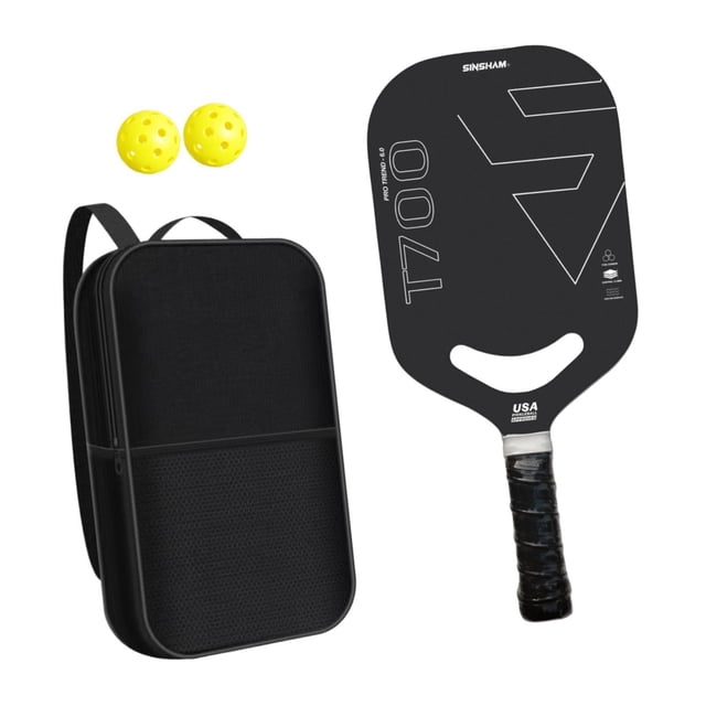 QualitChoice Carbon Fiber Pickleball Paddle Lightweight Yet Sturdy Racket For Men Women Outdoor And Indoor Activities