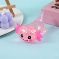 thumbnail image 3 of BingTong Axolotl Slow Rising Moldable Ball, Medium Axolotl Stress Ball, Soft Slow Rising Stress Relief Playthings, Sensory Fidget Playthingss For Anxiety A, 3 of 4