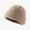 Khaki, variant on Herrnalise Winter Hats For Men And Women Woolen Earmuffs Warm Woolen HatDome Flanging Knitted Hat