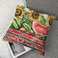 thumbnail image 7 of nygtbtfer Summer Pillow Set of 2Beige Gnone Watermelons Pillows Decorative Throw Pillows Summer Decorations Farmhouse Decor for Sofa Couch White, 7 of 7