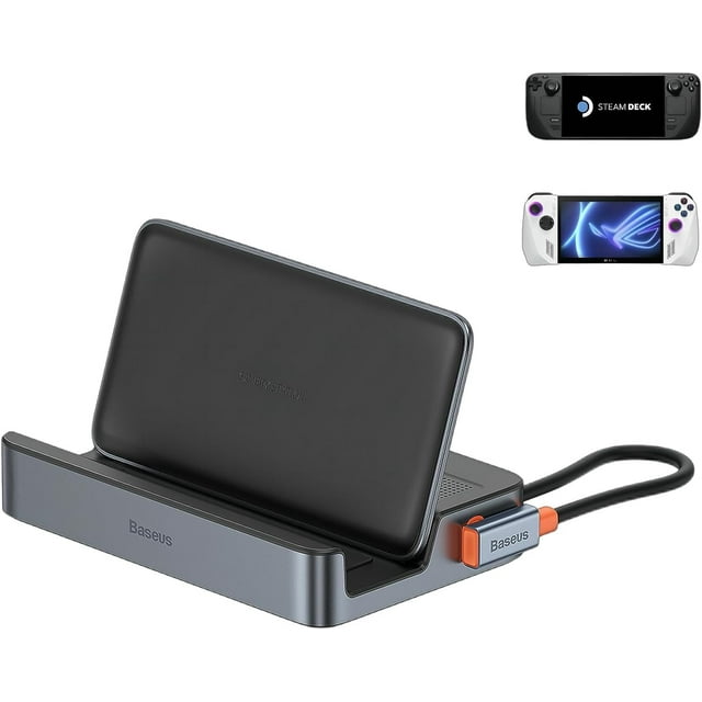 Estación de acoplamiento Baseus GameX 6 en 1 para Steam Deck