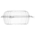 thumbnail image 2 of AME D'ESSENCE (25 PACK-5X5X3) Clear Plastic Food Container with Hinged Lid Clamshell Container Food Prep to go Container Great for Salad or Dessert Reusable Plastic Containers with Lids, 2 of 5