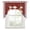 Red, variant on Swag Curtains, Fat Chefs Light Filtering Kitchen Swag Valances for Windows, Kitchen Cooking Food Red Buffalo Plaid Rod Pocket Drapes Small Window Treatment for Bathroom Bedroom Over Sink 56"Wx36"L