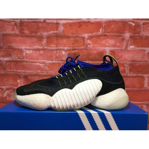 Adi-das ORIGINALS CRAZY BYW II BLACK WHITE BLUE YELLOW BD7998 BOOST MENS SIZES