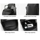 thumbnail image 4 of Mochila cruzada de viaje al aire libre cremallera lisa negra desmontable para hombres al aire libre para senderismo, 4 of 8