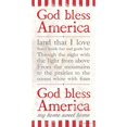 thumbnail image 3 of Marrott, Stephanie 9x14 Black Modern Framed Museum Art Print Titled - Bless America, 3 of 5