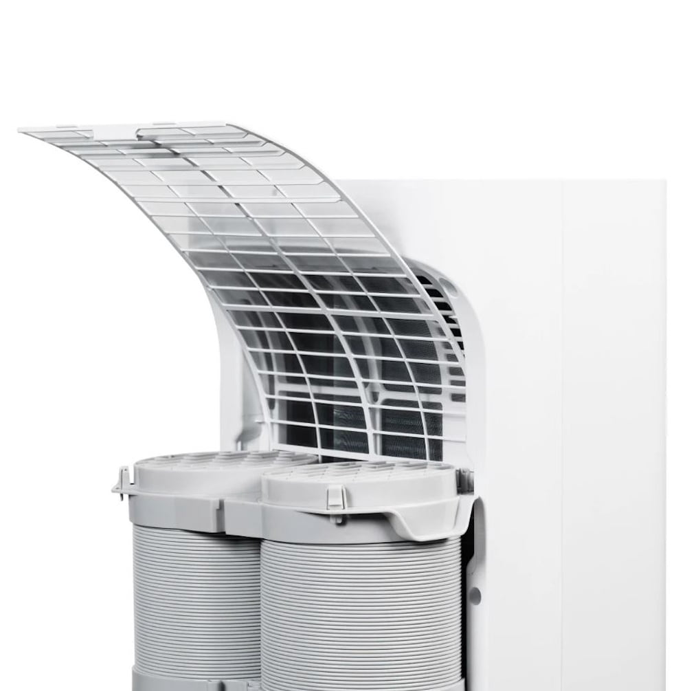 Restored Hisense 8000 BTU 350 Sq. Ft. Dual Hose Portable Tower Air Conditioner HIAP0825TWD (Refurbished)