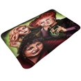 thumbnail image 2 of Felpudo de Hocus Pocus para decoración de interiores y exteriores, antideslizante, lavable, para puerta de entrada navideña, para baño, cocina, patio, decoración navideña del hogar, 20 x 31,5 pulgadas, 2 of 7