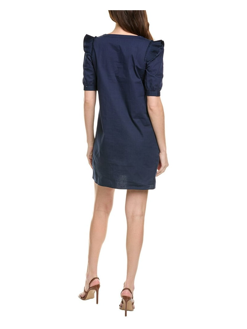 saloni blue dress Mini Dress Navy Saloni One Shoulder Mini Dress Size 10 main image 1