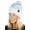 Chunky Sequin - White, variant on Women's Sequin Pom Beanies – Soft Knit Sparkly Bling Winter Hats for Women, Faux Fur Pom Glitter Sparkle Hat -Chunky Sequin - Black/Gold