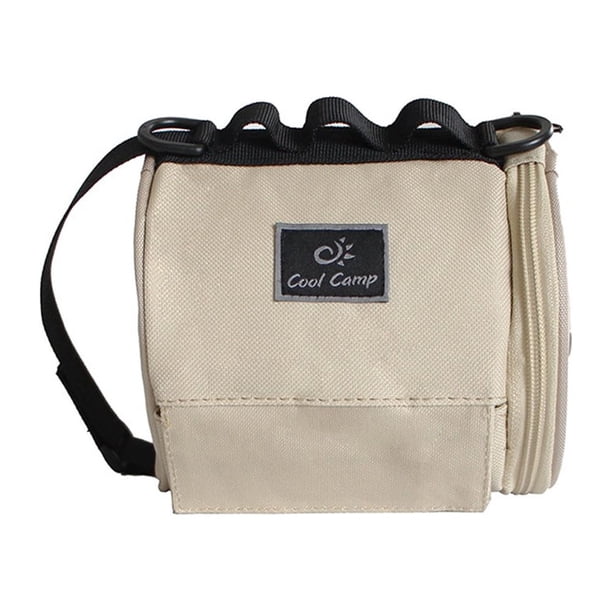 Bolsa de almacenamiento Bolsa de papel en rollo para exteriores, soporte de papel higiénico colgante, soporte de pañuelos multifuncional para acampar y hacer senderismo