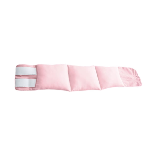 Almohada de soporte lumbar transpirable para la zona lumbar, ideal para la oficina, mujeres, hombres y el hogar. Rosa