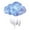 A, variant on 100Fens Children DIY LED Warm White Clouds Lamp Night Light Creative 30ml