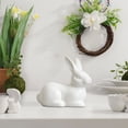 thumbnail image 4 of Lunxisen 1 Pcs Easter Ceramic Home Decor Cute White Desktop Decorations for Living Room Bedroom Spring Holiday Gift, 4 of 8