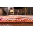 thumbnail image 5 of Unique Loom Estrella Collection Modern Abstract Area Rug, 9 x 12 Feet, Orange/Beige, 5 of 5