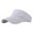 White, variant on CONYUMN Women Visor Adult Casual Fashion Solid Adjustable Outdoor Sunshade Breathable Visors Hat Visor Hats Sun Visor Hats (White,One Size)