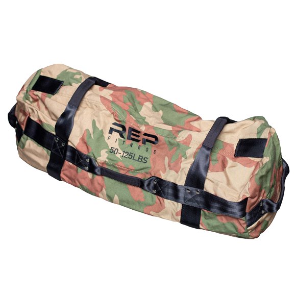 Saco de arena grande camuflado de alta resistencia REP Fitness
