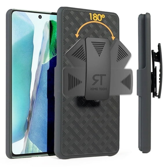 Rome Tech Samsung Galaxy S21 Ultra Shell Holster Combo Case - Black