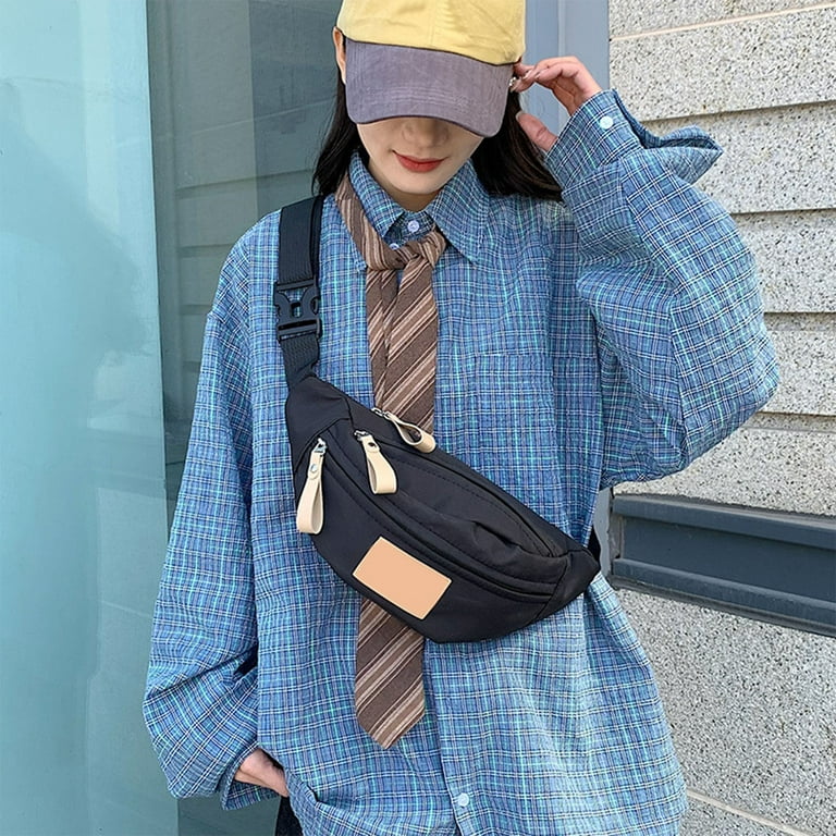 RXIRUCGD Fashionable Polyester Crossbody Shoulder Bag Adjustable