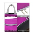 thumbnail image 5 of Deago 11/14/15 Inch Laptop Sleeve Bag Waterproof Protective Case with Handles, Portable Slim Computer Notebook Carrying Bag Briefcase Handbag for Men Women - Purple, 5 of 9