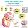 thumbnail image 2 of PENGXIANG Kids Digital Watch - Pull Back car Toys, with Touch Change Sound & Light,Wrist Pals Toys for 2 3 4 5 Boys&Girls Years Old, 2 of 7