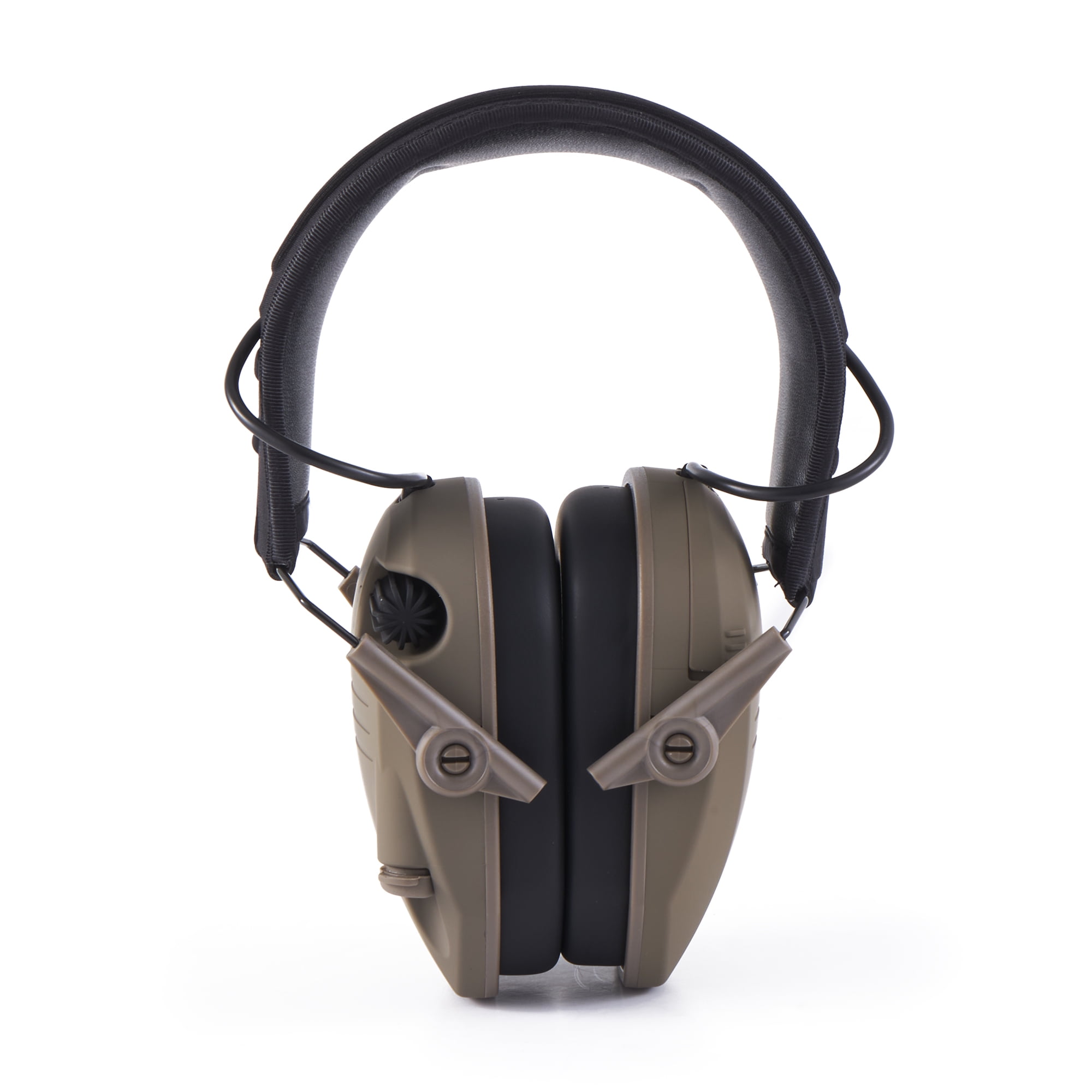 Walker's Razor Slim Compact Folding Ear ＆ Hearing Protection Electronic  Shooting Ear Muffs, Dark Earth Tan 通販