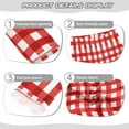 thumbnail image 2 of joogoo Girls' Leggings Red Checkered Yoga Pants 5T, 2 of 8