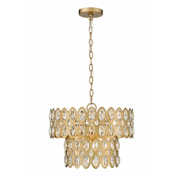 5 Light Pendant-12.25 inches Tall and 15.75 inches Wide Bailey Street Home 372-Bel-4961864