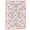 Pink, variant on Geetinfly 8 x 10 ft Pink Indoor Farmhouse Soft Non Slip Floral Butterflies Print Machine Washable Area Rug for Bedroom Living Room Dining Room