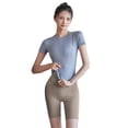 thumbnail image 5 of FLMEI Women's Yoga Shorts High Waisted Workout Five Pants for Women Tummy Control Leggings Shorts S-XXXL, 5 of 9