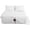 White, variant on Extra Deep Pocket Twin Sheet Set for Air Mattress, 3 Piece Air Bed Sheets Set with 18-24 Inches Depth, Soft & Breathable Inflatable Bed Sheet Set with Flat Sheet, Fitted Sheet and Pillowcase, Grey