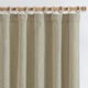 thumbnail image 1 of Cortinas Jinchan con aspecto de arpillera, 244 cm de largo, texturizadas, 2 paneles, color canela, 1 of 9