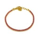 Fronay 1G2120R Séduit les Jeunes Filles Mini Rouge Rubis Bracelet de Tennis – image 1 sur 1