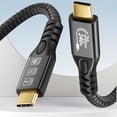 thumbnail image 4 of Cable Cargador Rápido Carga Rápida USB C A 0.5/1/2/3M PD 240W 20GBPS Trenzado Hombre para 15 S23 PC, 4 of 9