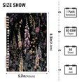 thumbnail image 2 of FORMRS 1-Subject Spiral Notebook 8" x 5" College Ruled 60 Refillable Sheet A5 Hard Cover, Dark Flowers Pattern, 2 of 7