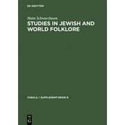 Fabula / Supplement-Reihe B: Studies in Jewish and World Folklore (Hardcover)