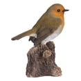 thumbnail image 4 of Battery Operated Singing Robin Outdoor Garden Statue - 5.25", 4 of 6