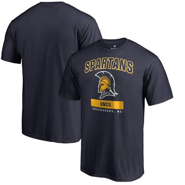 Fanatics Uncg Spartans Campus Icon T Shirt Navy Walmart Com Walmart Com