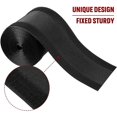 thumbnail image 3 of 2X Cable Grip Floor Cable Cover Cords Cable Protector Cable Management Only for Commercial Office Carpet (Black,10 Feet), 3 of 6